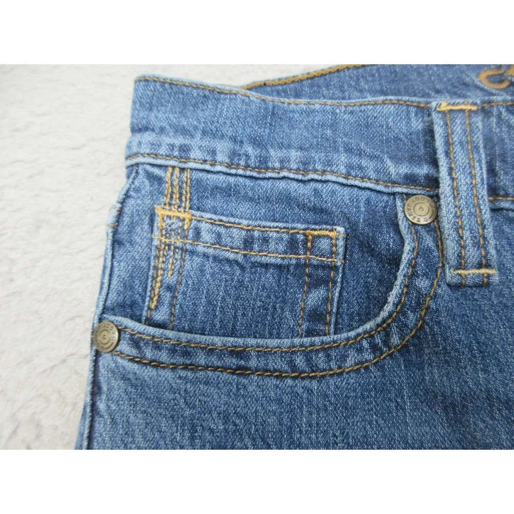 Cody James Western Jeans Mens 30x32 Slim Bootcut Medium Wash Stretch Cowboy